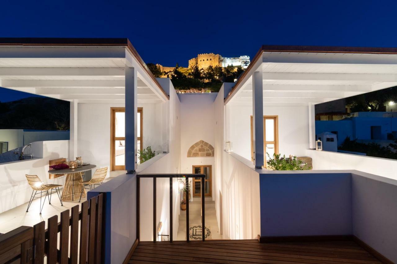 Vila Lindian Ethos Líndos Exteriér fotografie