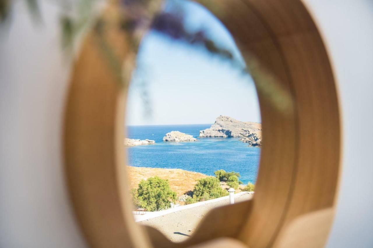 Vila Lindian Ethos Líndos Exteriér fotografie
