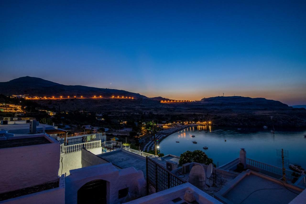 Vila Lindian Ethos Líndos Exteriér fotografie