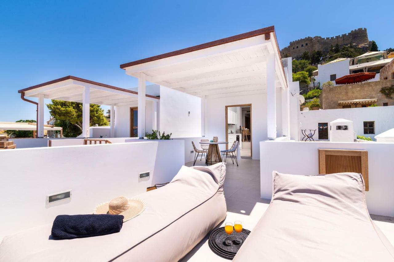 Vila Lindian Ethos Líndos Exteriér fotografie