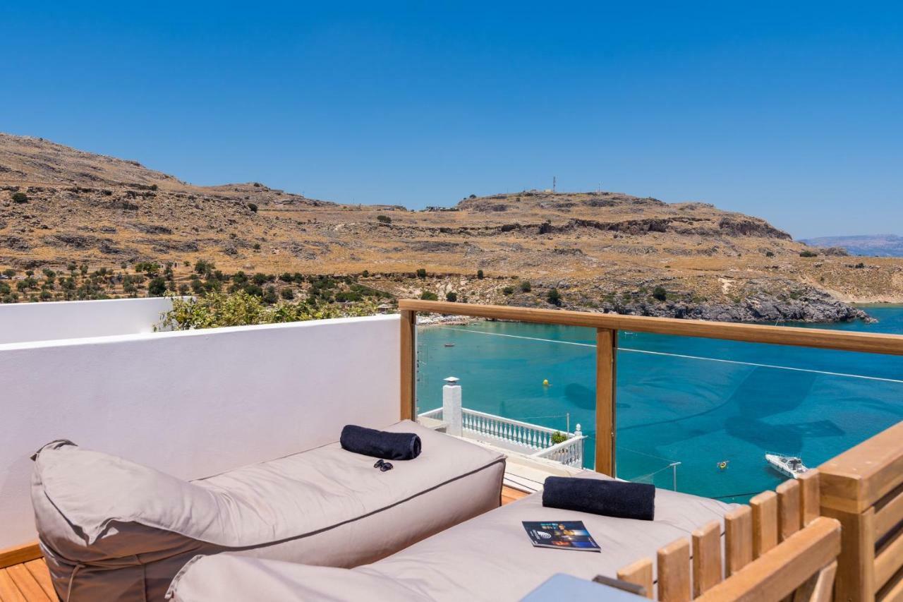 Vila Lindian Ethos Líndos Exteriér fotografie