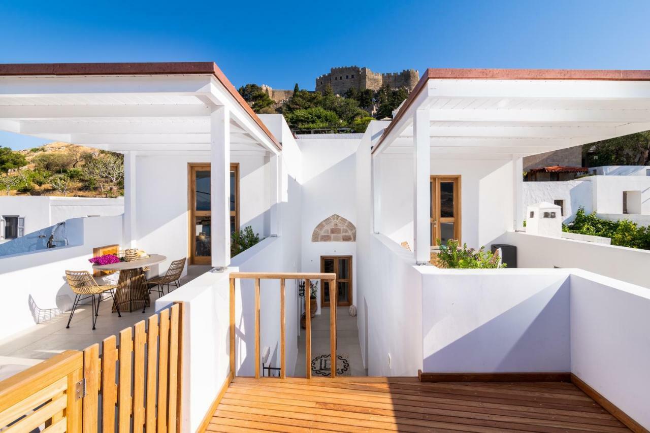 Vila Lindian Ethos Líndos Exteriér fotografie