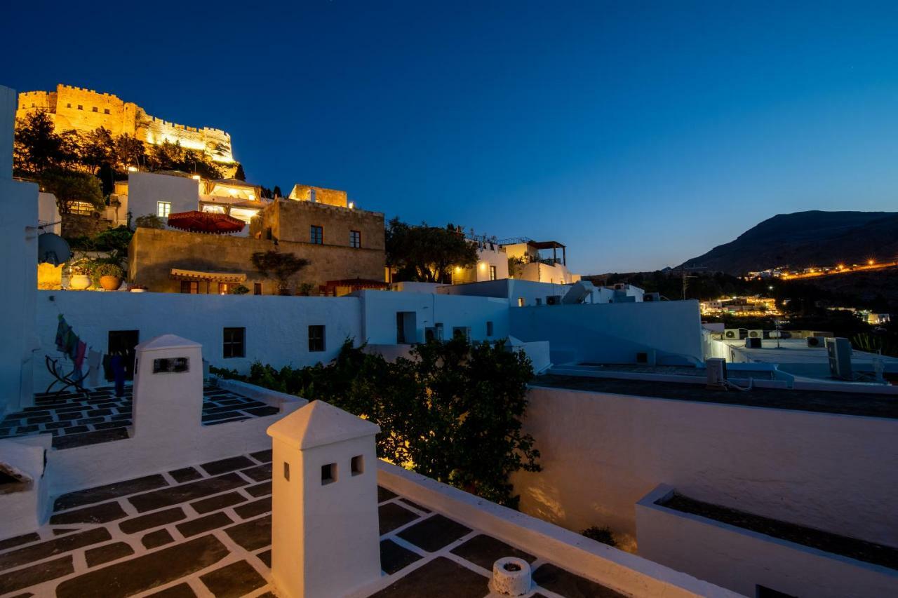 Vila Lindian Ethos Líndos Exteriér fotografie