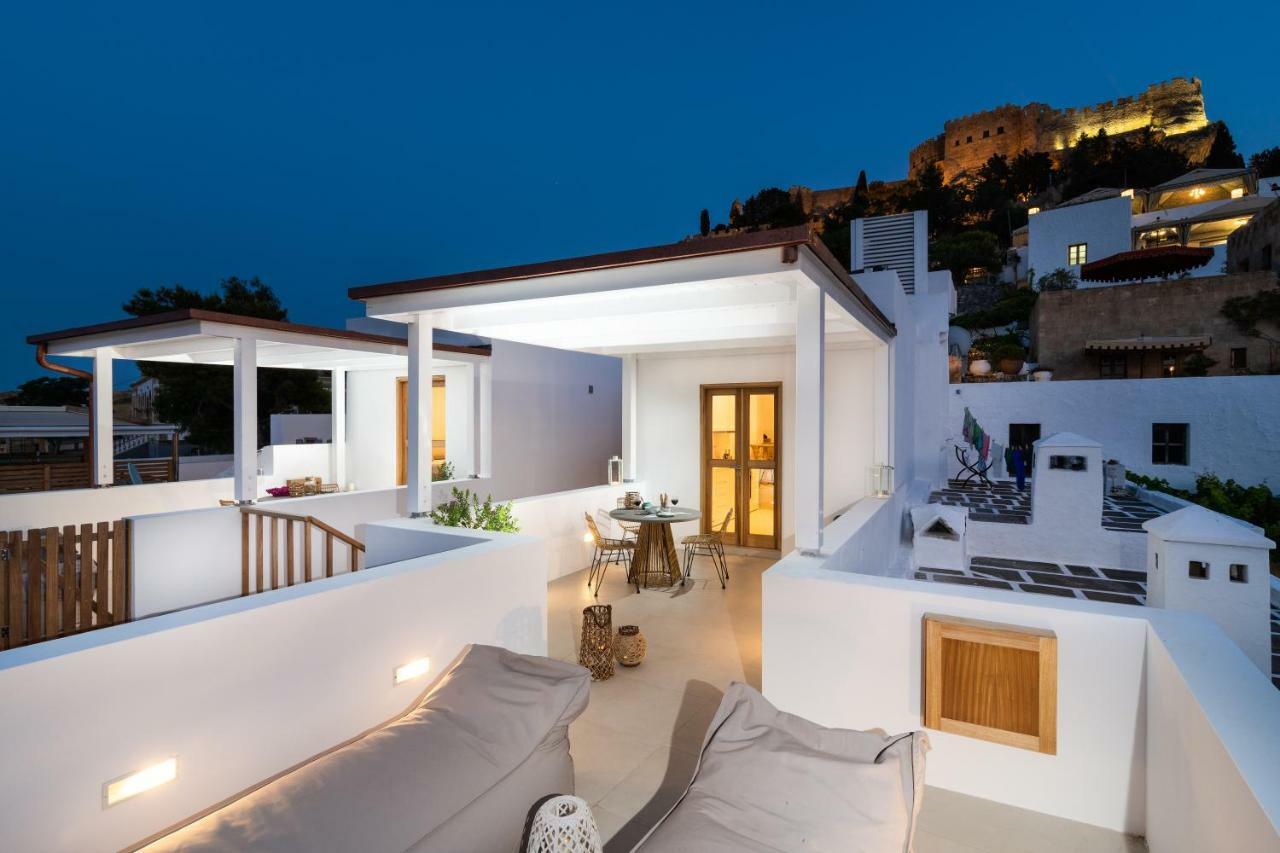 Vila Lindian Ethos Líndos Exteriér fotografie