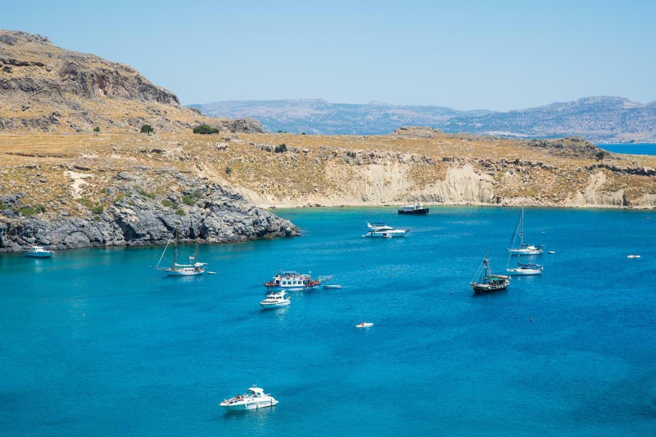 Vila Lindian Ethos Líndos Exteriér fotografie