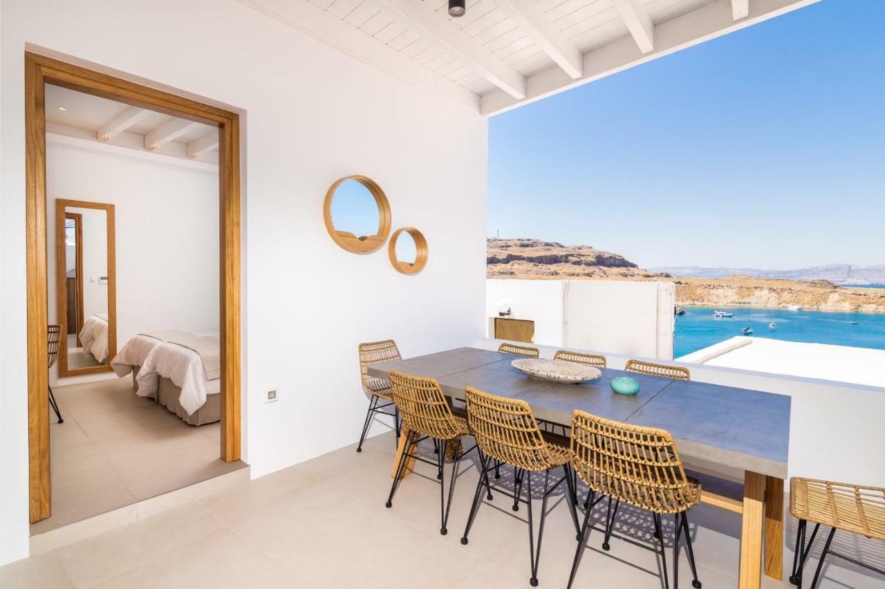 Vila Lindian Ethos Líndos Exteriér fotografie