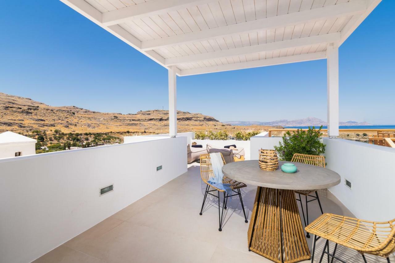 Vila Lindian Ethos Líndos Exteriér fotografie