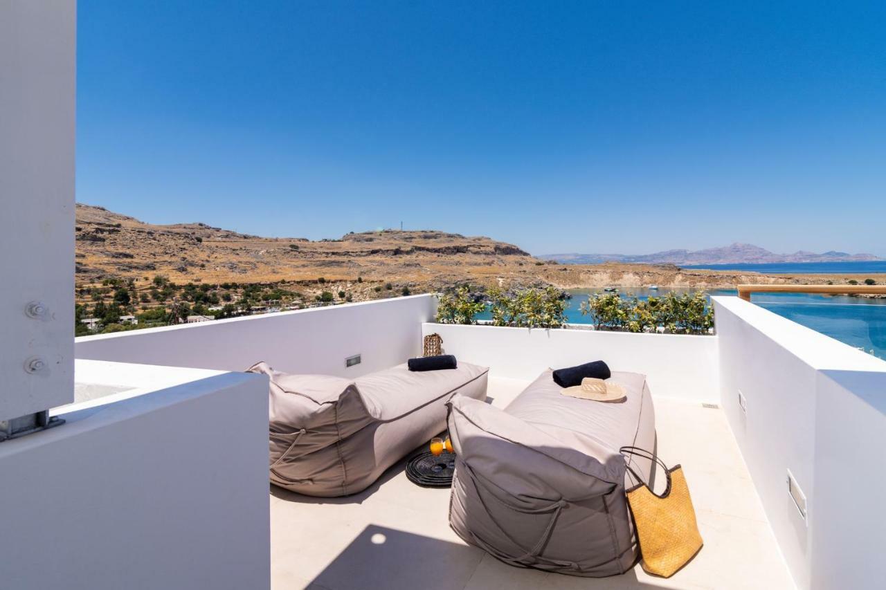 Vila Lindian Ethos Líndos Exteriér fotografie